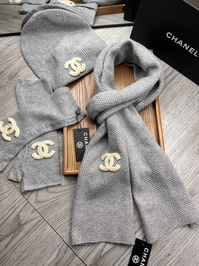 Chanel Caps Scarfs